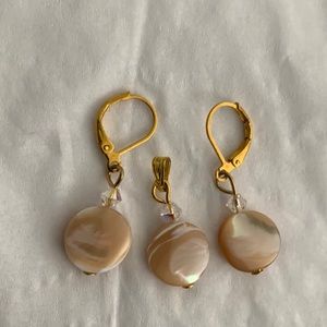Earrings pendant set